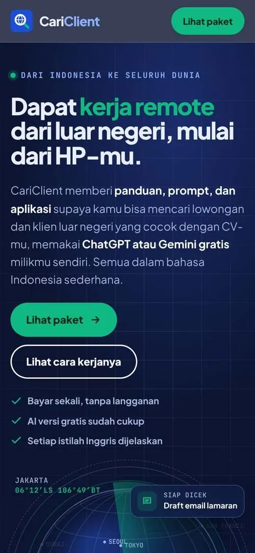 CariClient mobile